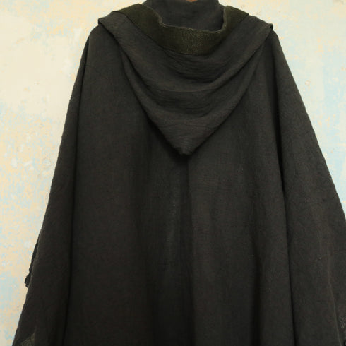 Poncho unisex din canepa. Poncho pentru doamne. Poncho pentru domni.